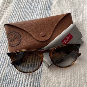 Ray-Ban Polarized Erika Classic Light Havana Sunglasses